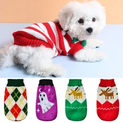 2023 New Arrivals Pet Puppy Clothes Fashion Warm Dog Sweater for Small Dogs Cats Pomeranian Dachshund Autumn Winter Pet Clothing