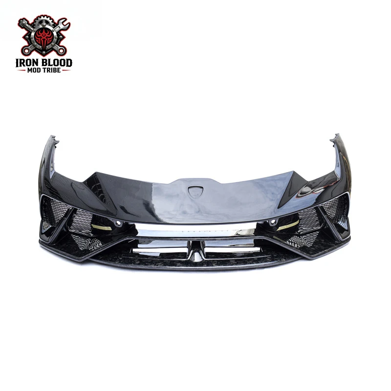 Suitable for Performante Style Partial Forged Carbon Fiber Front Bumper Lambo Huracan LP580 LP610 2014-2018