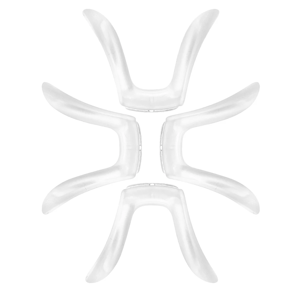 

4pcs Nose Pads Glasses Silica Gel Replacement Comfort Soft Fit Adjustable Antislip Durable U Shaped Non Slip Bridge Pad