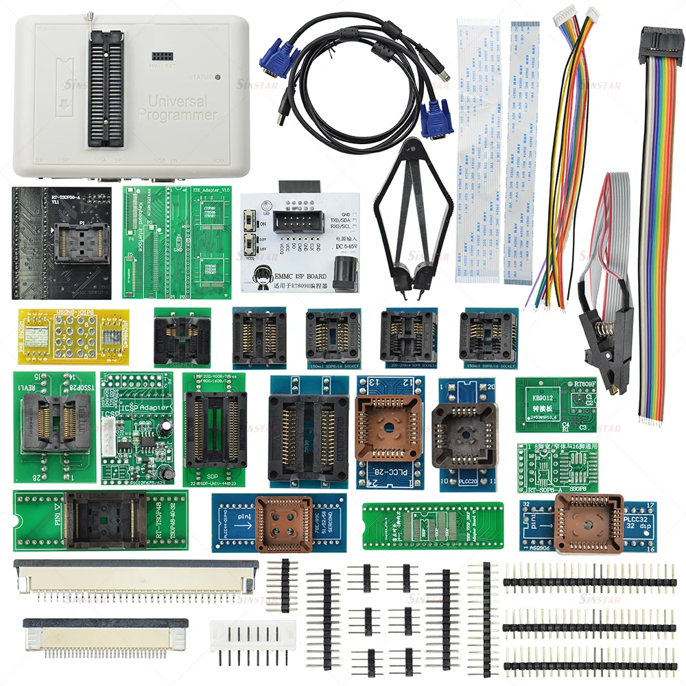 مُبرمِج RT809H الأصلي 2022: الحل الأمثل لقراءة وكتابة ذاكرة NAND Flash و EMMC بسهولة