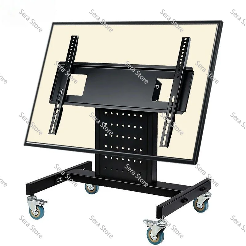 32 50 55 65 Inch Low TV Stand Floor Stand Movable Stage Podium Vertical TV Hanger