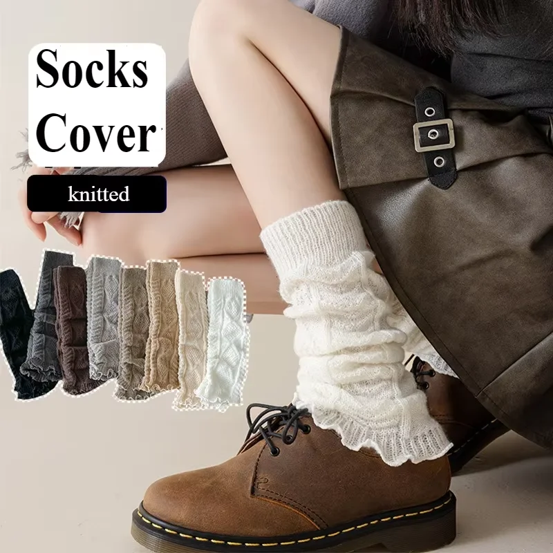 Knitted Slouch Leg Warmers Comfortable Women'S Leg Warmers Y2k Leg Warmers Y2k For Autumn Young Women Daily Outings