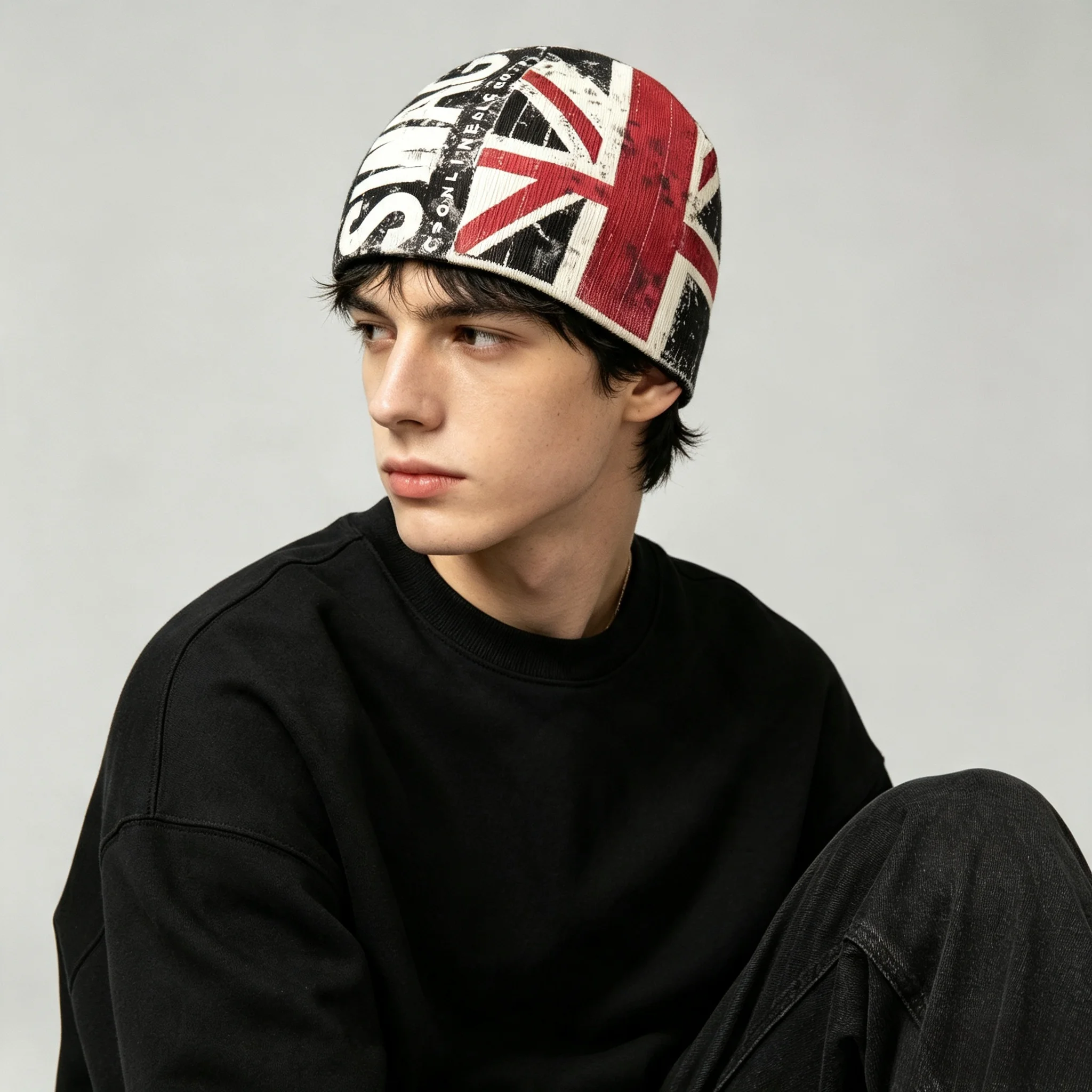 Retro Distressed UK Flag SWAG  - Street Fashion Uk ulasan dan harga