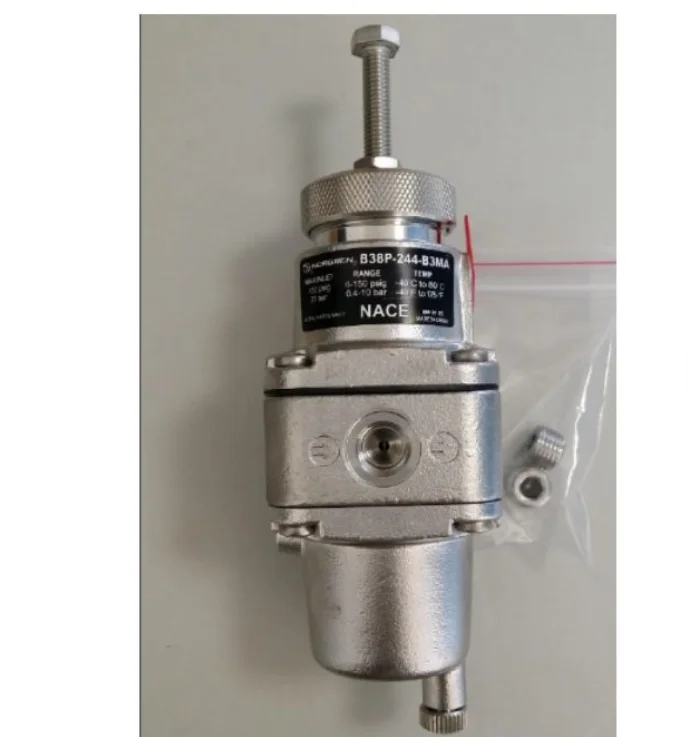 مرشح/منظم التدفق العالي (الفولاذ المقاوم للصدأ) NORGREN B38P-444-M1MA صمام تنظيم ضغط الفلتر