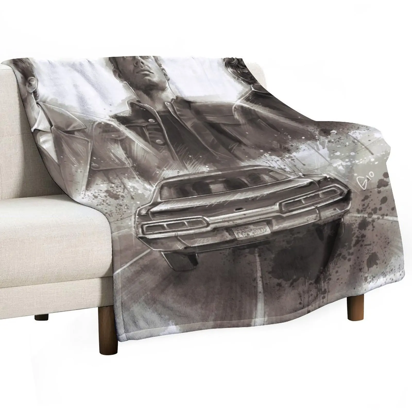 Supernatural - The Final Journey Throw Blanket Blankets For Baby Comforter Sofa Multi-Purpose Travel Blankets