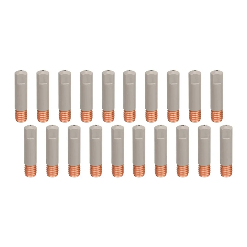 20 pz MB15AK ugello di saldatura Tipcoating proteggere ugello Gas M6 0.8/1.0/1.2Mm MIG parti dello strumento di saldatura