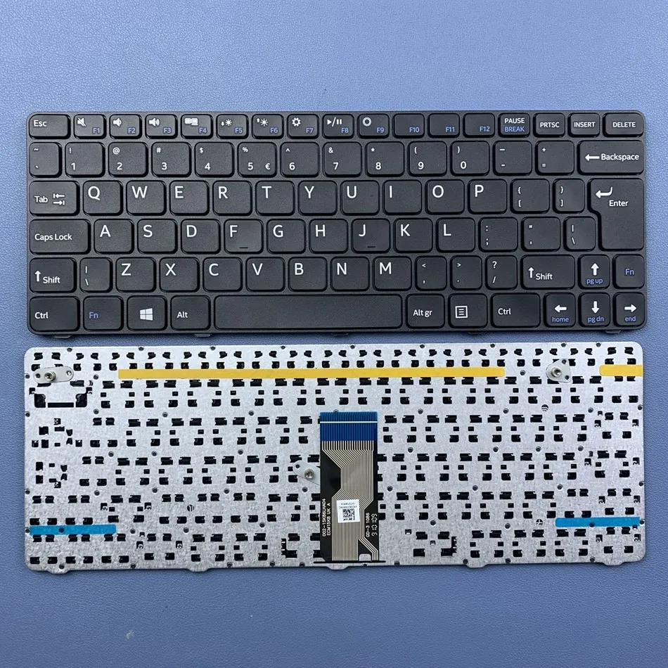 

US-International Laptop Keyboard For ECS ECM15K8 002-15K86LHAA04 K82382XA8054C 01727249CN US-I Layout