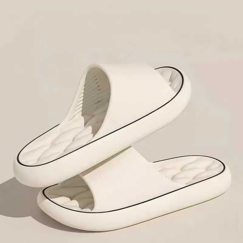 شباشب حمام نسائية عصرية راقية للاستحمام والمنزل شباشب للنساء داخلية غير قابلة للانزلاق وغير نتن للصيف شباشب أرضية داخلية للفندق