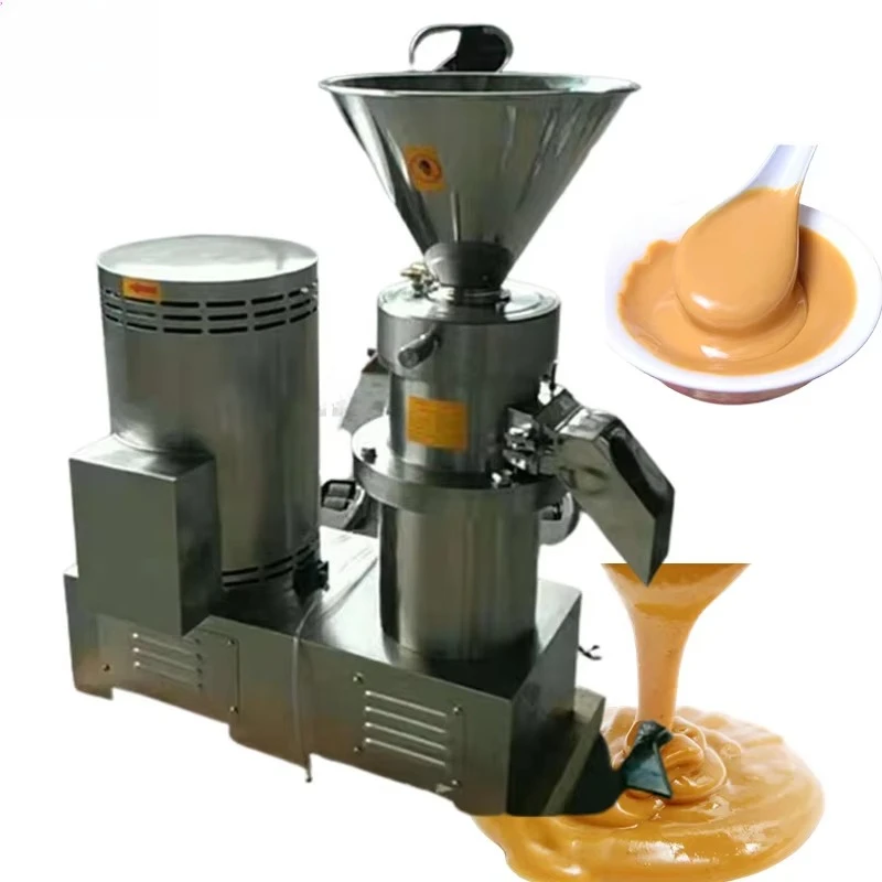 Colloid Grinding Machine Tahini Paste Grinding Peanut Butter Making Machine Butter Processing Machine