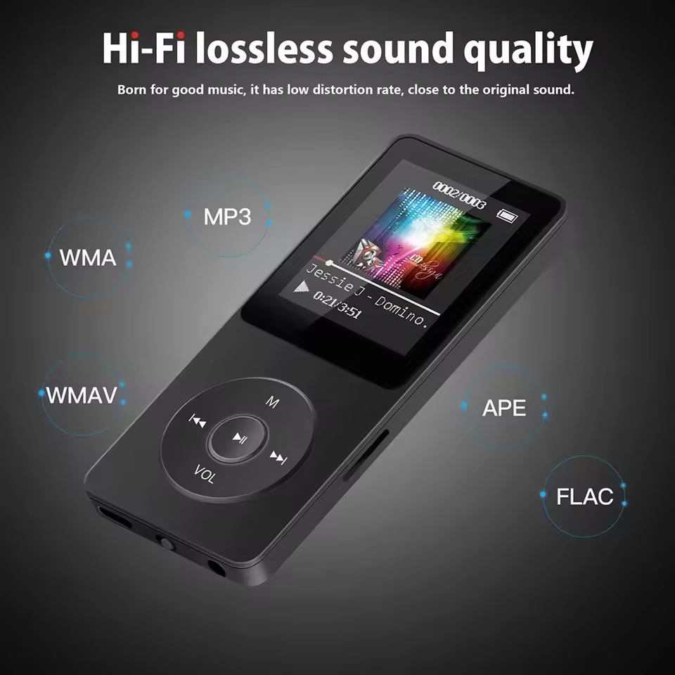 With Memory MP3 Player Type-C 5.4 Bluetooth Version MP4 Expandable Memory Card Music Player FM Recording E-book Recording - AliExpress