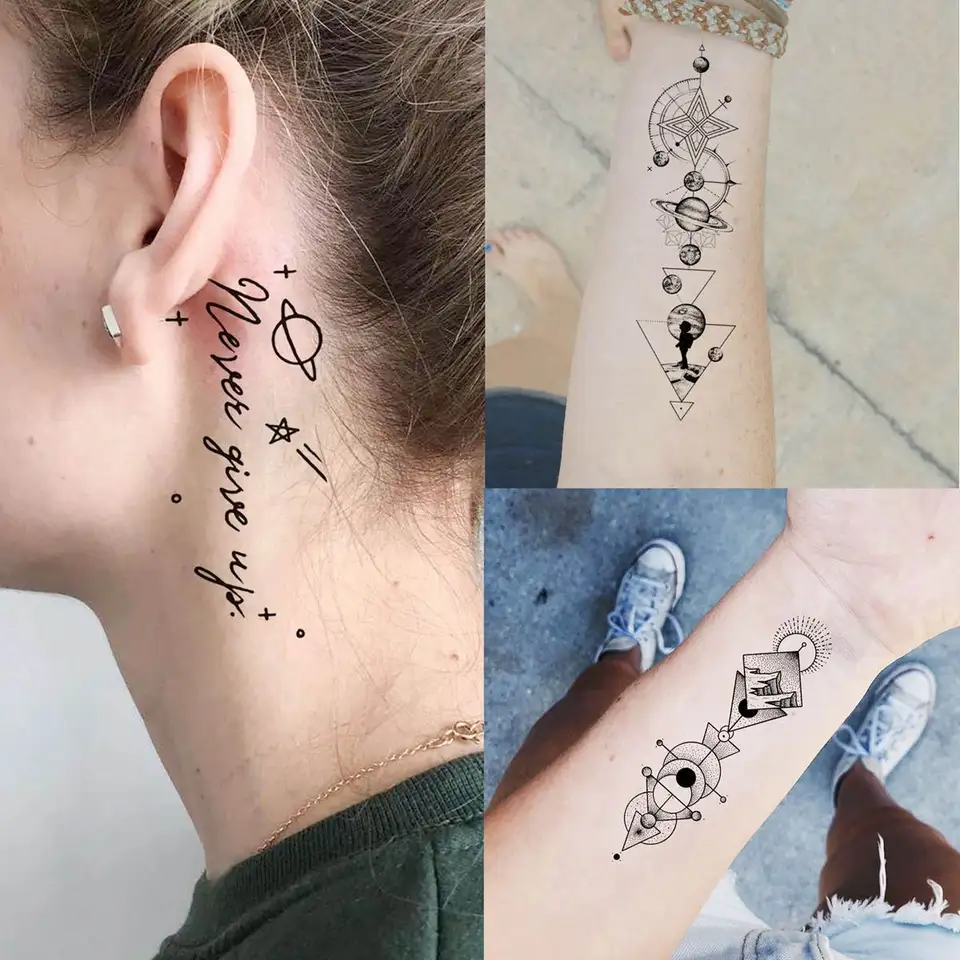 Pequeños Tatuajes Temporales Realistas Para Mujeres Hombres | Envío gratis Pequeños Tatuajes Temporales Realistas Para Mujeres Hombres | Envío gratis