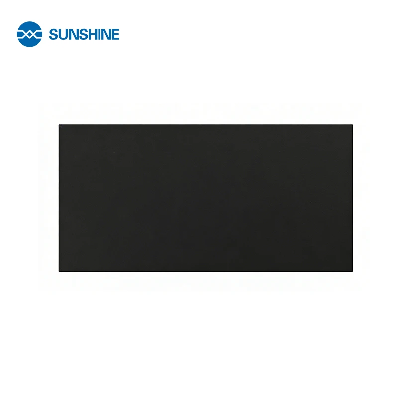 SUNSHINE SS-061A Black Laminating Pad For Laminating Mold 8MM No Deformation After Bending Enlarged Thickened Mat