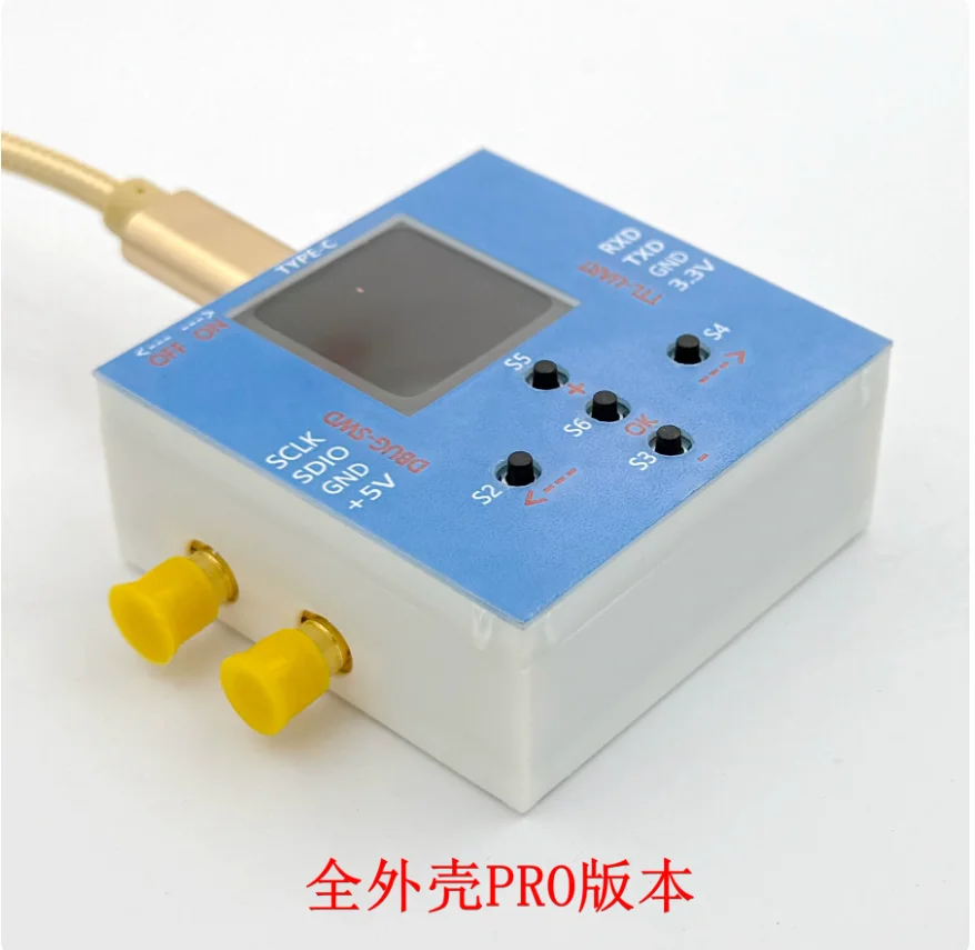 LMX2595 phase-locked loop development board 10M-19GHZ supports swept TYPE-C power supply, high frequency SMA