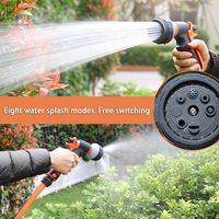 Garden Hose Nozzles Hose Sprayer Nozzles Hose Nozzles 8 Adjustable Spray Modes High-pressure Nozzle Sprayers For Watering