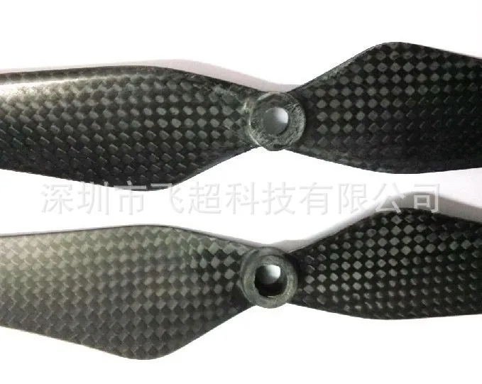 10Pcs 1243 carbon fiber front and back propeller DJI6mm hole, suitable for DJI Genie four-axis multi-rotor F08629