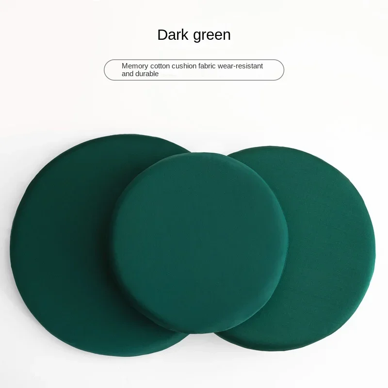 Round memory foam cushion, chair, futon mat, floor mat, suitable for home, office, home decoration