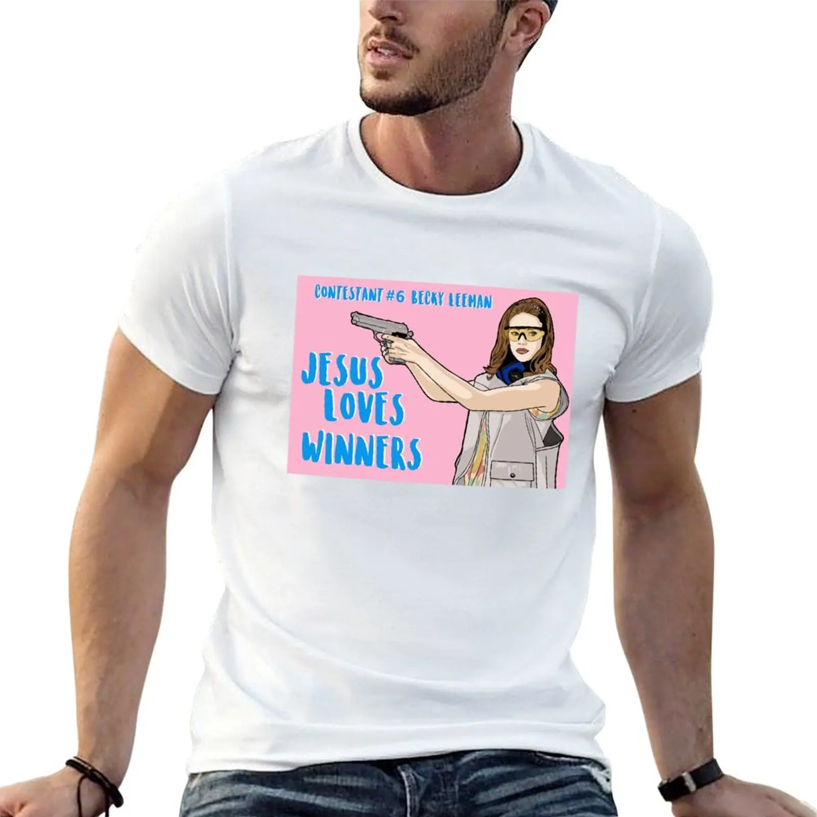 

Ann Leeman Jesus shirt Becky heavy Dead Winners t Drop cotton - - man Gorgeous T-Shirt Loves
