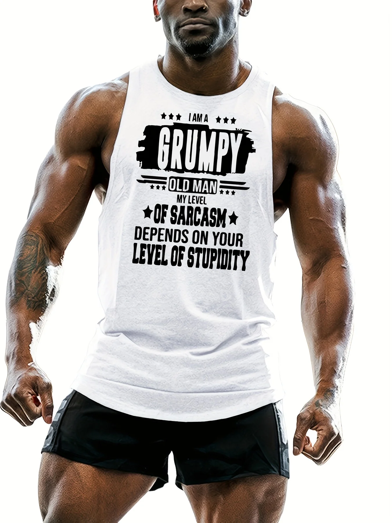 

Модный мужской повседневный жилет с принтом и разноцветной подкладкой для фитнеса и занятий спортом.