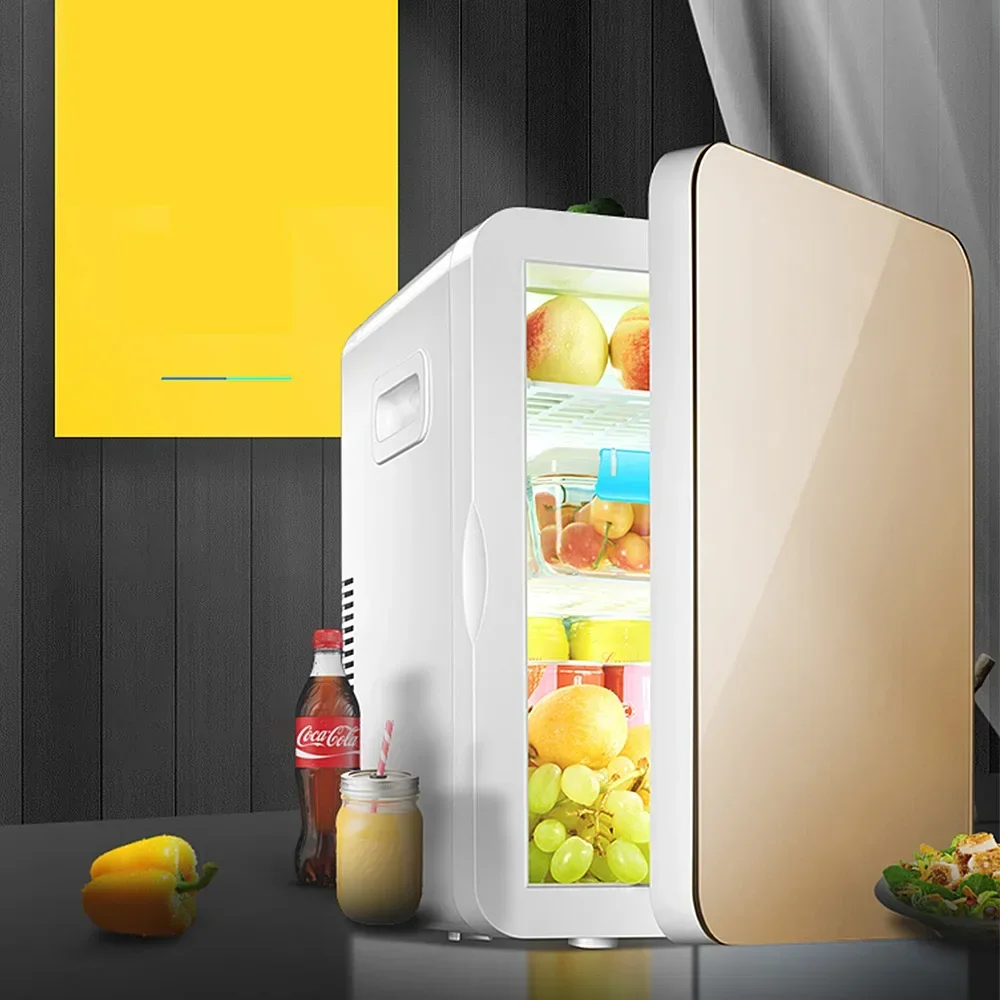 for 20L Kitchen Mini Refrigerators Fridge Freezer Small Refrigeration Frigobar Refrigerator Home appliances