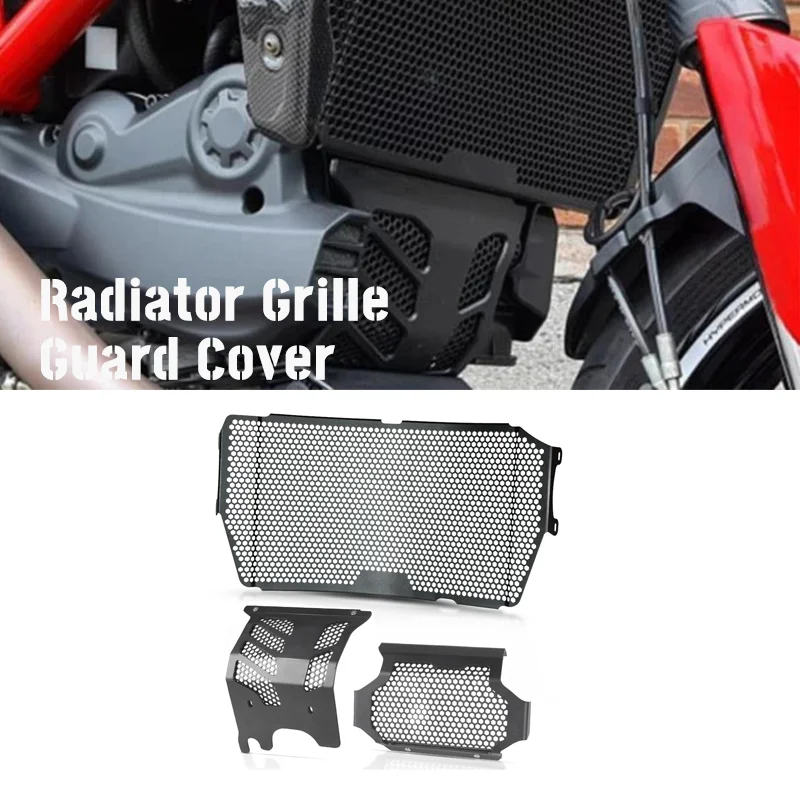 2019 2020 2021 2022 2023 For Ducati Hypermotard 950 SP RVE Radiator Grille Guard Cover Protector Oil Cooler guard Performance 