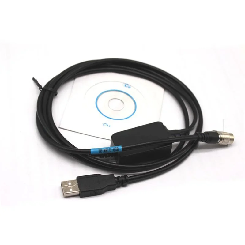كابل تنزيل بيانات USB فعال 6 دبابيس لـ Kolida Gowin South لمحطة إجمالي Trimble S6 S8 M3