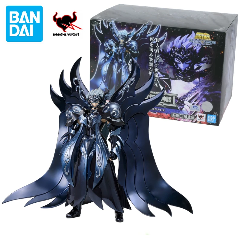 

In Stock Bandai Saint Seiya Cloth Myth EX Underworld Death God Thanatos Anime Action Figure Toy Gift Model Collection Hobby