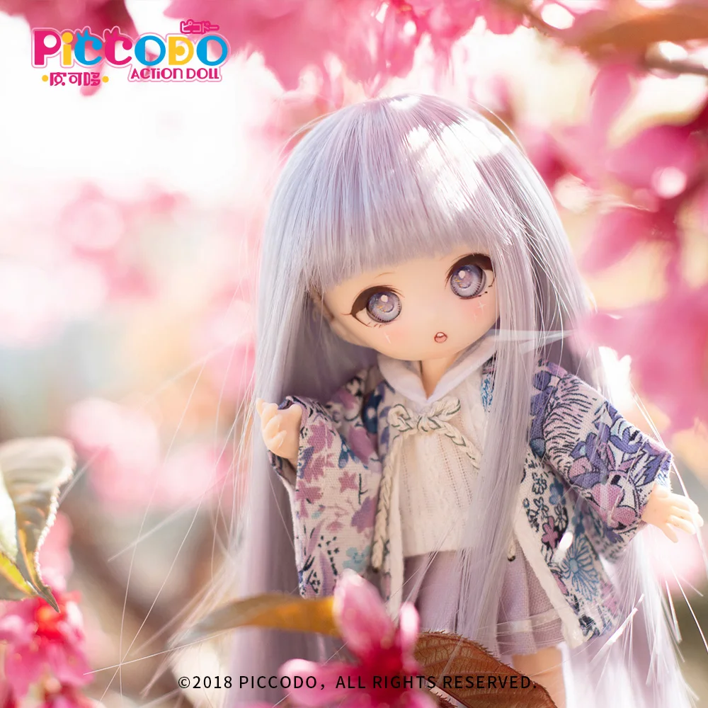 Ob11 Pop Pruiken Zachte Schattige Vlecht Haar Pony Lang Haar Pop Speciale Pruik Pop Accessoires Multi-Color Voor 1/12 Bjd, Gsc Ymy