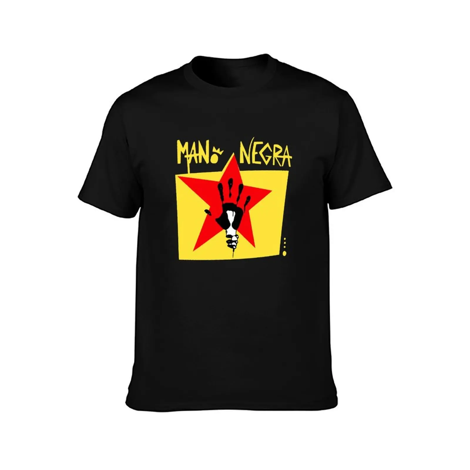 Mano Negra Cool Vintage T-Shirt Simple Print Design T-Shirt