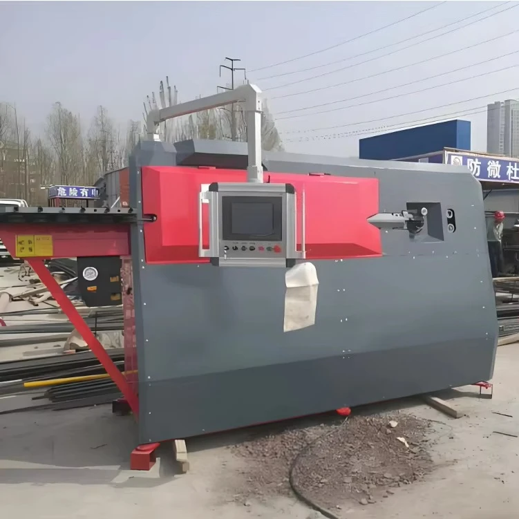 new automatic CNC steel bar straightening and bending machine 35.5kW motor PLC control high carbon steel Hebei