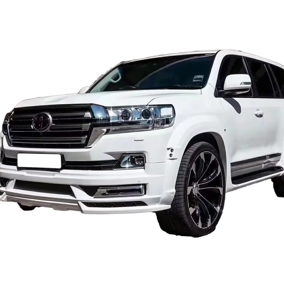 

BR 2016-2019 New Land Cruiser Customized with WALD Surround Bumpers Wheel Arches LED Lights
