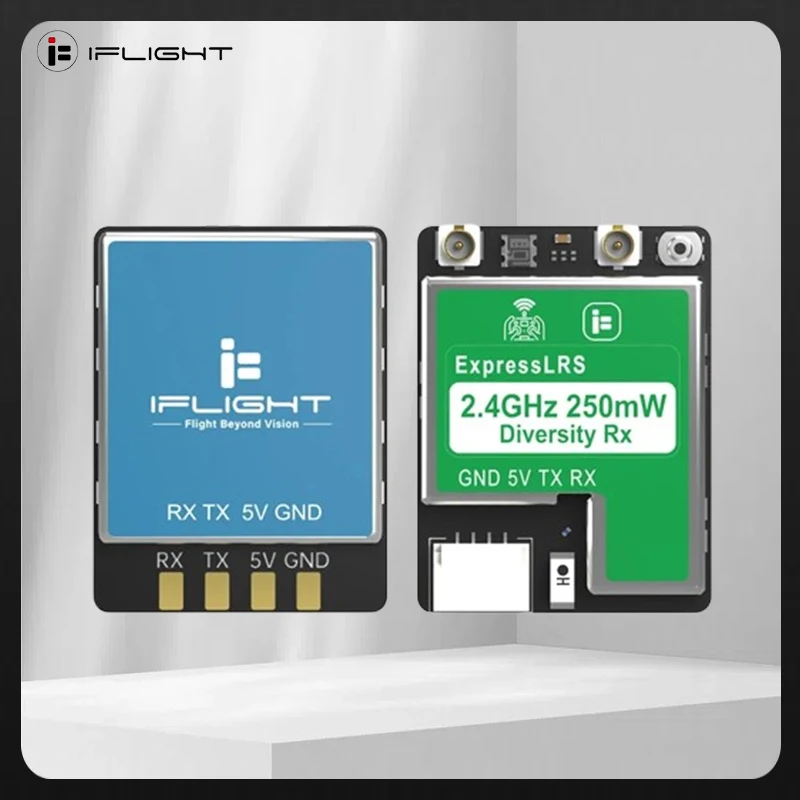 

iFlight ExpressLRS ELRS Diversity Receiver ELRS 900 МГц 500 МВт True Diversity RX / ELRS 2,4 ГГц 250 МВт True Diversity RX для FPV