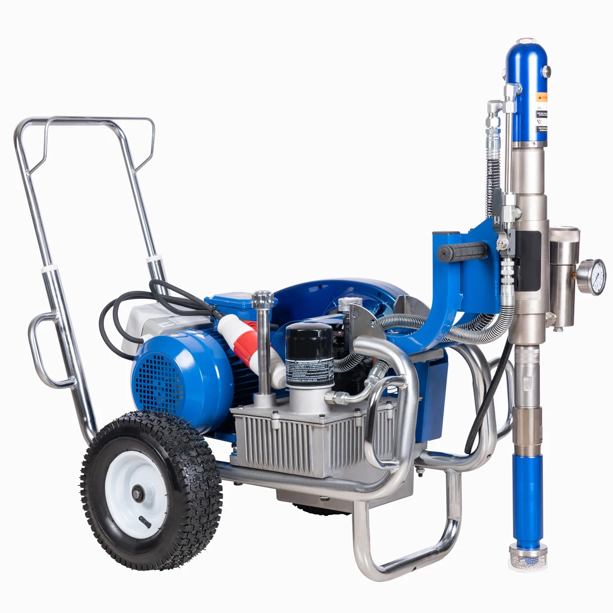 Industrial 380V PTQ6 Wall Painting Machine Putty Airless Spray Spraying Machine 5500W 10.33L Cup Capacity