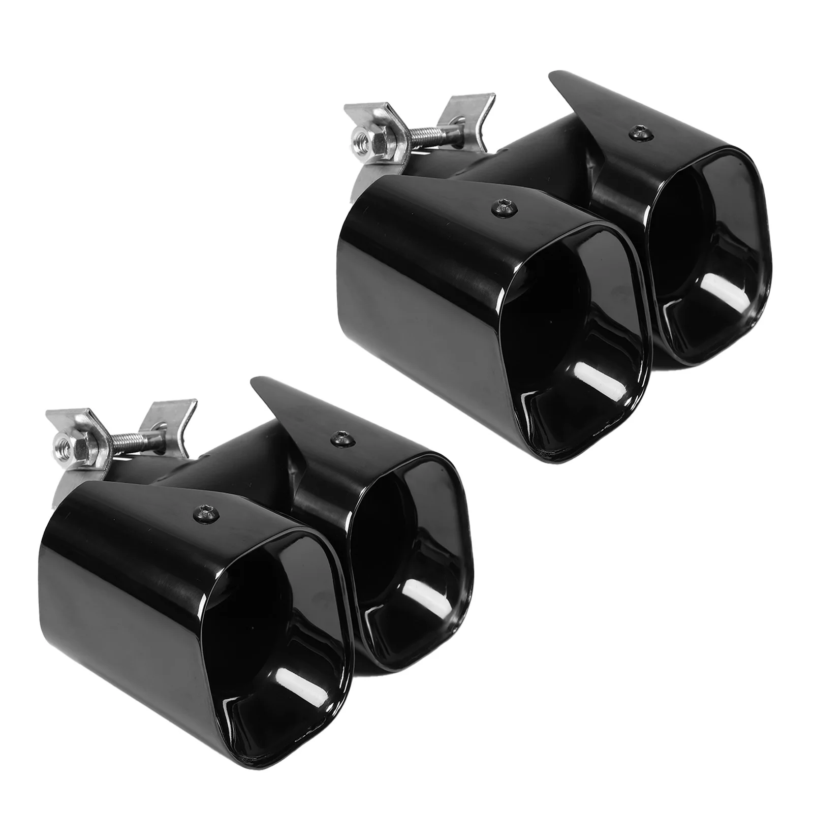 

Rear Exhaust Tail Pipe Straight Outlet Exhaust TailPipe Tip Stainless Steel for Land Rover Defender 90/110/130 20-25