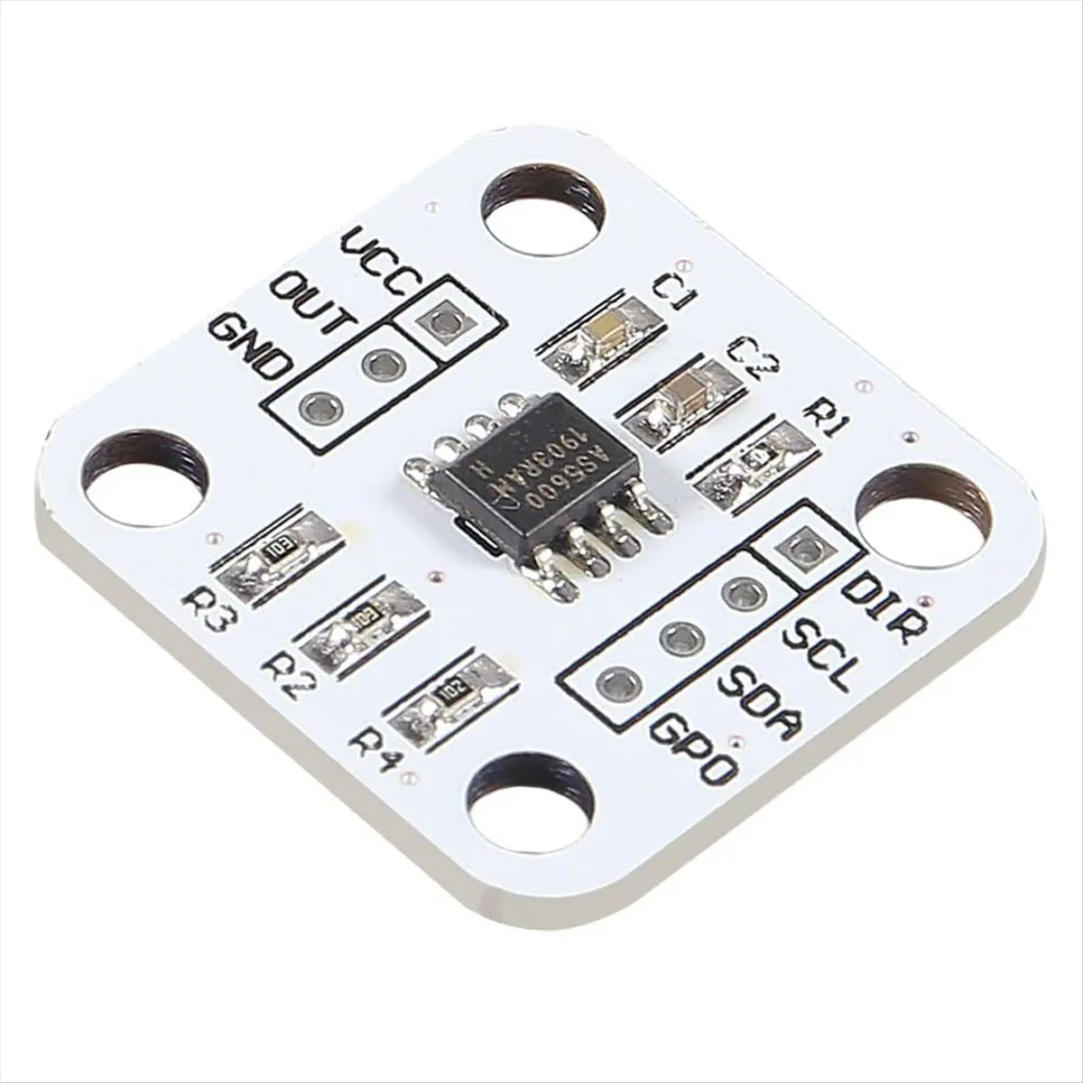 DT633~AS5600 Magnetic Encoder Magnetic Induction Angle Measurement Sensor Module 12bit High with Magnet 1set