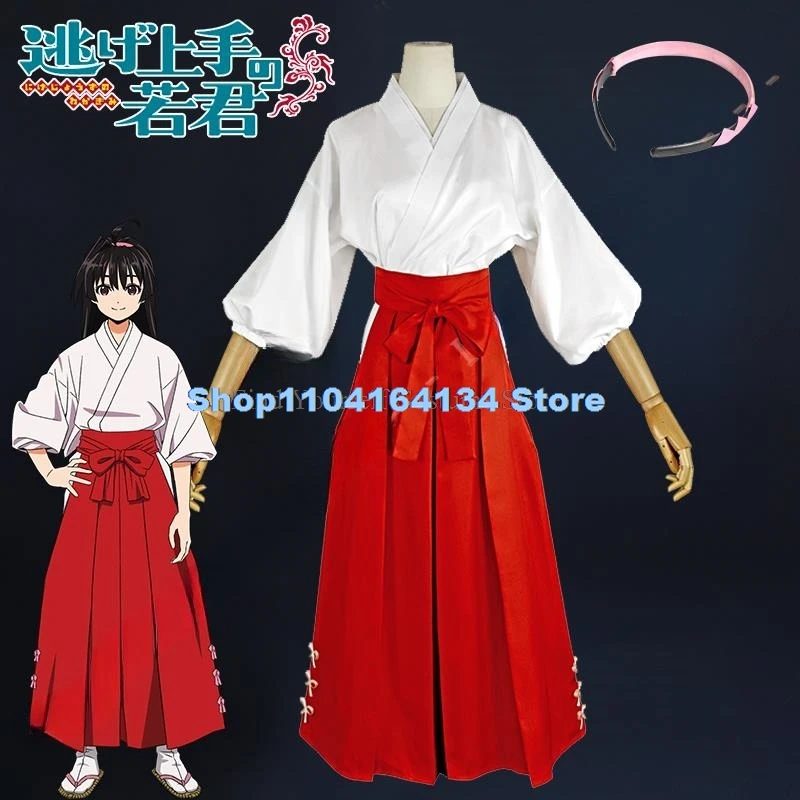 Anime The Elusive Samurai Ayako Mochizuki Cosplay Costume Uniform Headwear Elusive Warriors Halloween Party Wear for Women Men