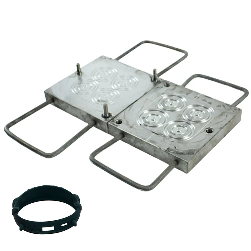 Custom Silicone Wristband Mold Manufacturer From Stl File With Logo