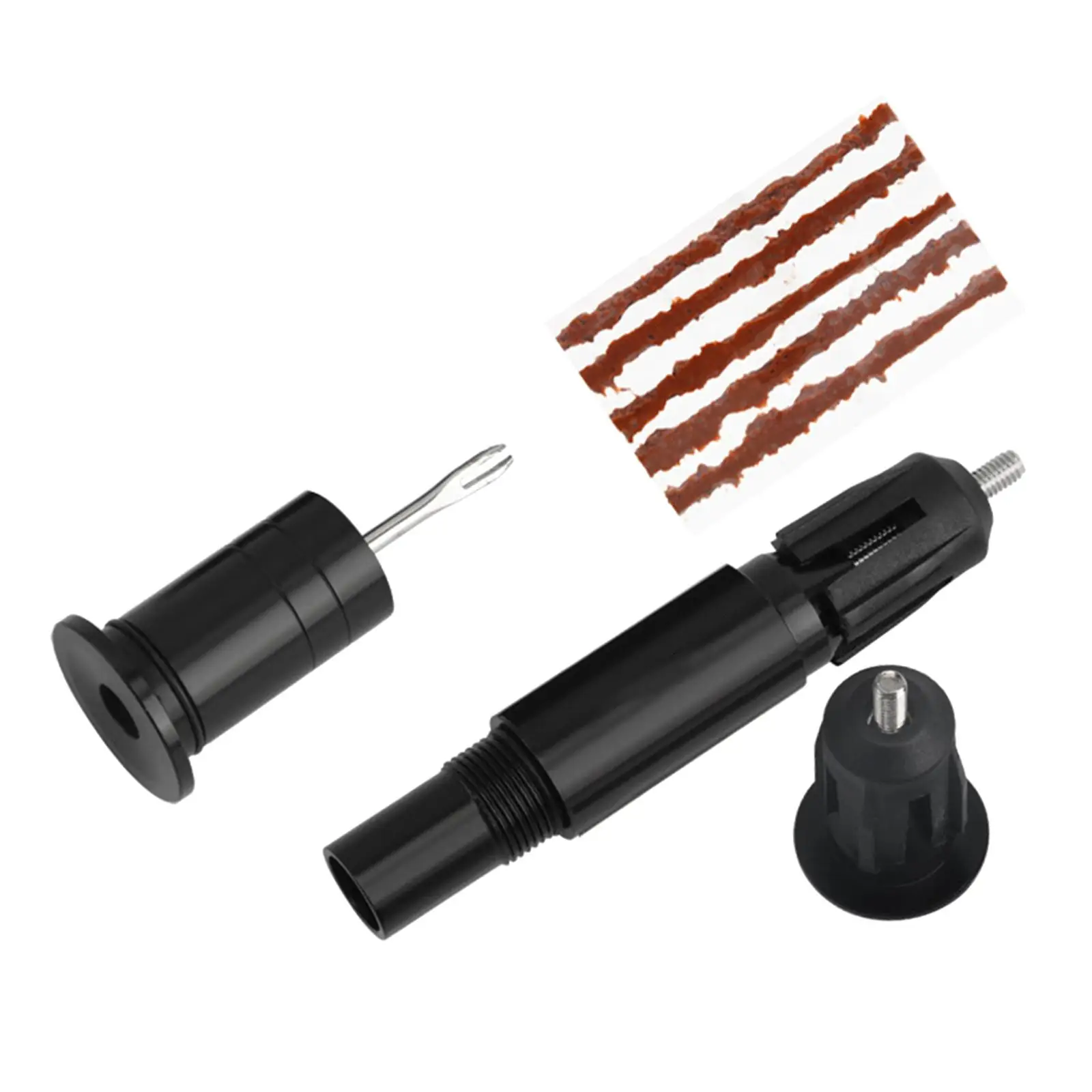 with 5 Rubber Strips Bicycle Tubeless Tire Repair Kit for MTB Road Bicycle Fix Puncture or Flat Bicycle Puncture Repair Kit