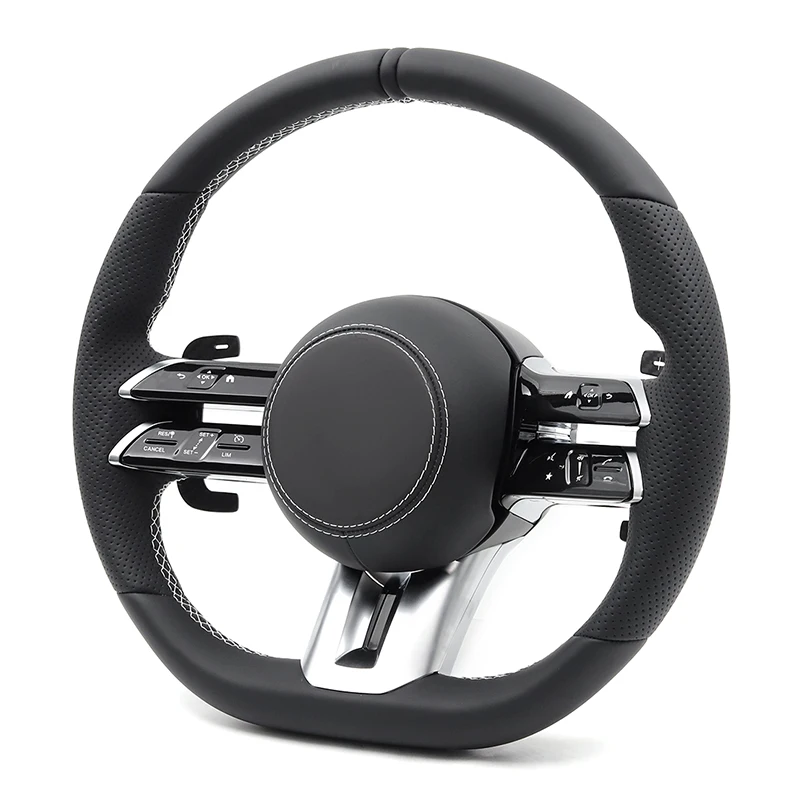 

Обновление рулевого колеса автомобиля для Mercedes Benz A C S E Class W205 W211 W212 W213 W463 W464 C217 W221 W222 W204 W205 C43 C63 AMG