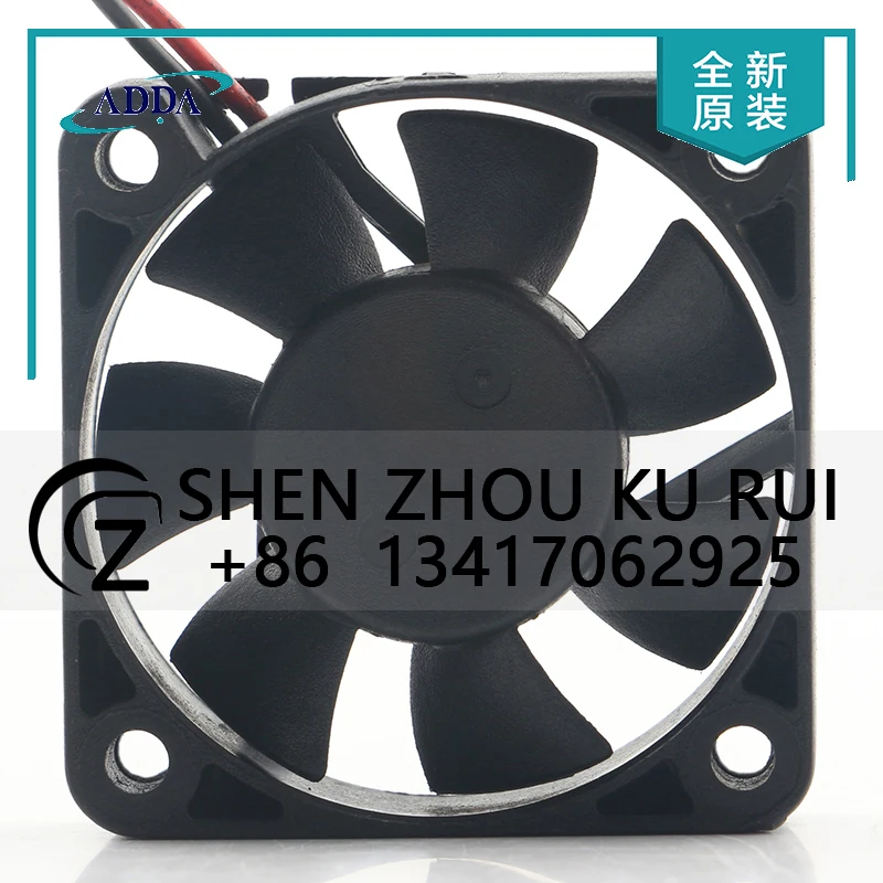 

ADDA two-wire 5V 24V 48V DC12V 0.08A AC EC 4010 40X40X10MM 4CM hydraulic bearing small quiet Dahua VCR AD0412MX-G70 cooling fan