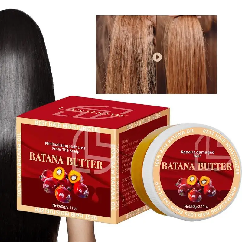 Batana Butter Oil 2.11oz Hair Fertilizer Dense Hair Oil Hair Fertilizer Hair Growth Oil Anti Hair Loss Oil Organic Hair Oil