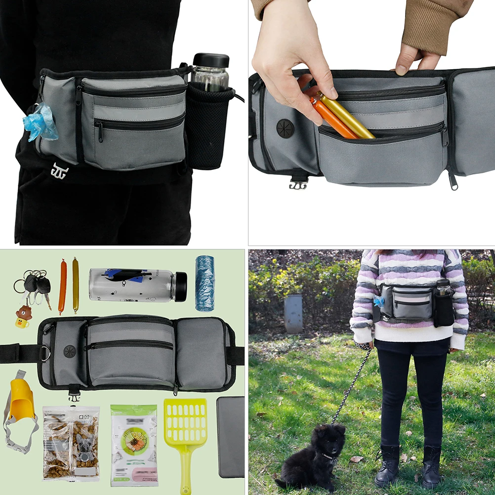 

Dog Training Bag Bags for Walking Treat Waist Pet Pocket Belt Outdoor Food