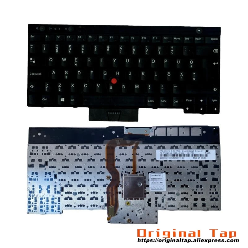 EE Estonian Keyboard for Lenovo Thinkpad L430 L530 T430 T430s T530 W530 X230 X230t 04X1238 04Y0527