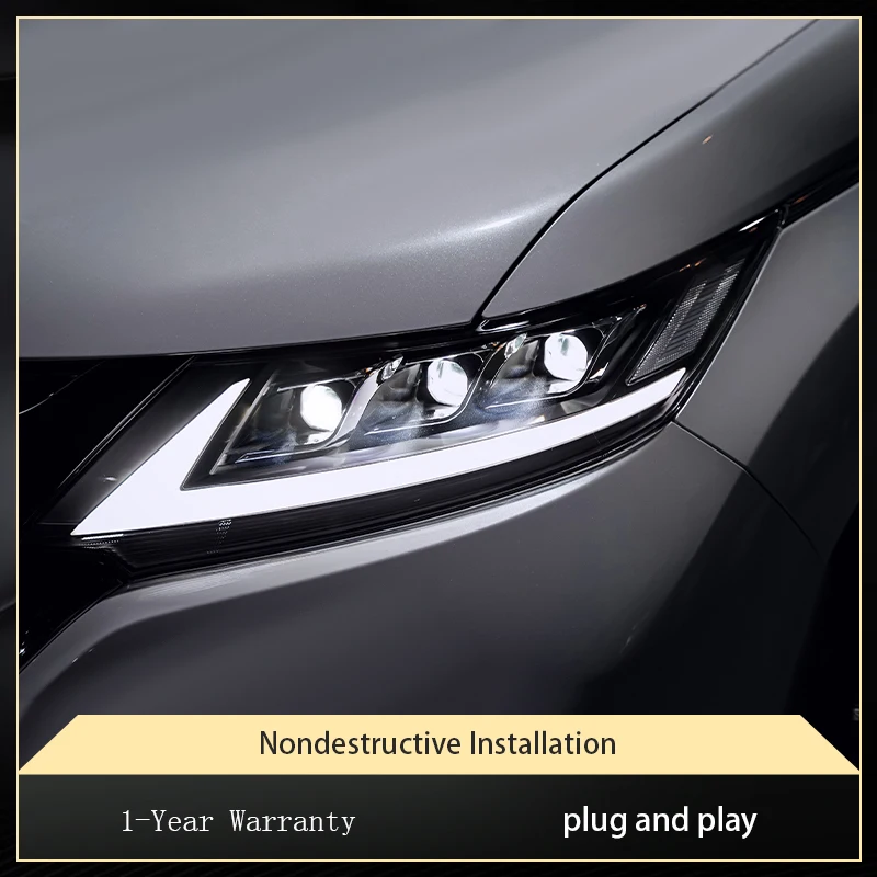 

Пара автомобильных вещей, модифицированных для Honda Odyssey 2015-2021, передний фонарь DRL, светодиодный светильник Plug and Play, обновленный инструмент, аксессуары