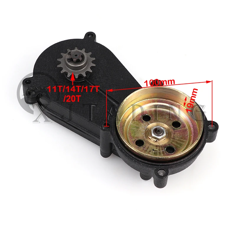 For 43cc 47cc 49cc 2 Stroke Engine Mini Moto Pit Dirt Bike Quad ATV Motorcycle 11T 14T 17T 20T T8F Single Chain Clutch Gear Box