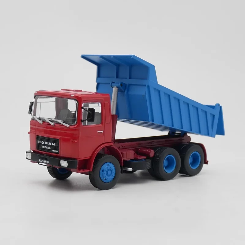Diecast 1/43 Scale 19.256 Truck Engineering Vehicle Simulation Alloy Car Model Collectible Ornament Gift