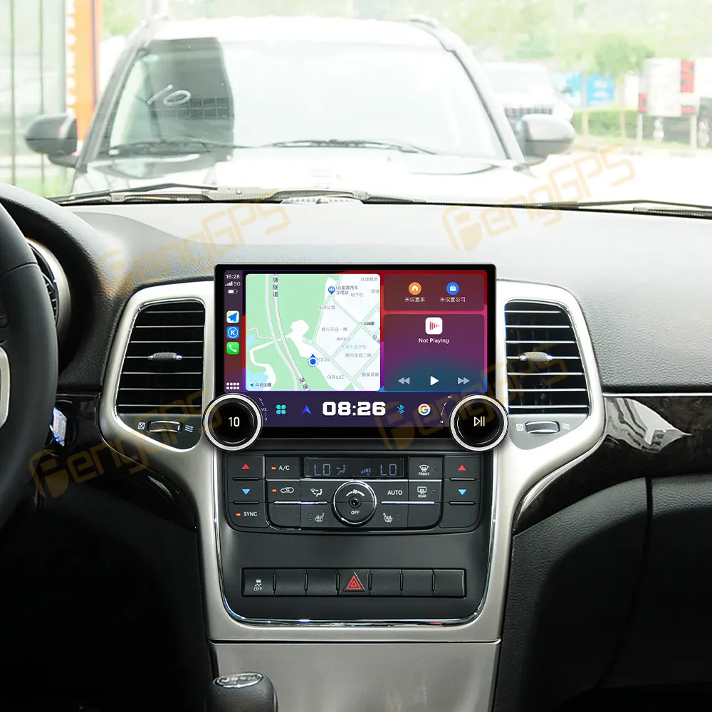 

11,5-дюймовый автомобильный радиоприемник для Jeep Grand Cherokee 2008-2012 с Android Auto, GPS-навигацией, мультимедиа и стереосистемой