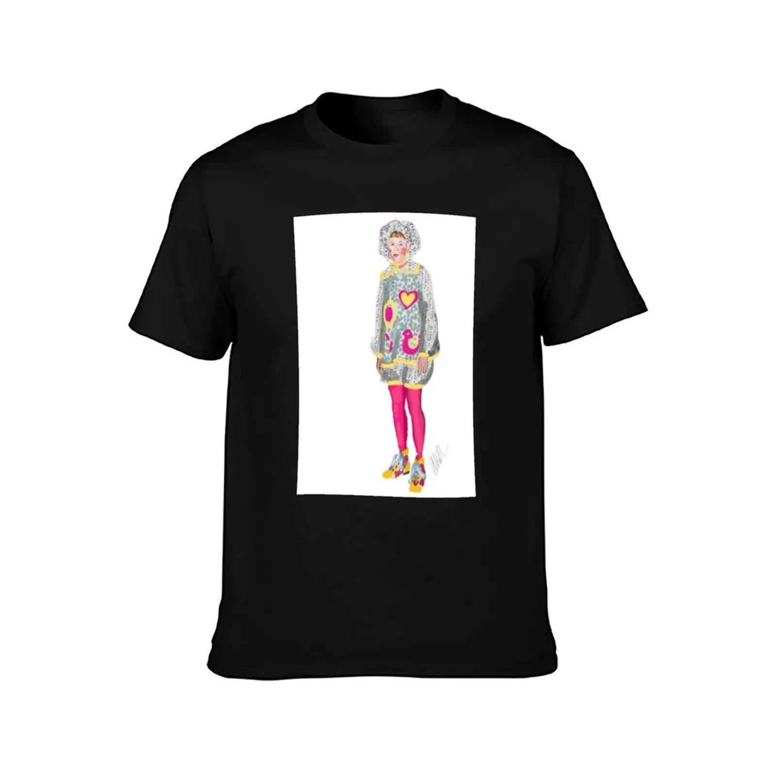 Grayson Perry T-Shirt Running Gym Short Sleeve Sports Tee
