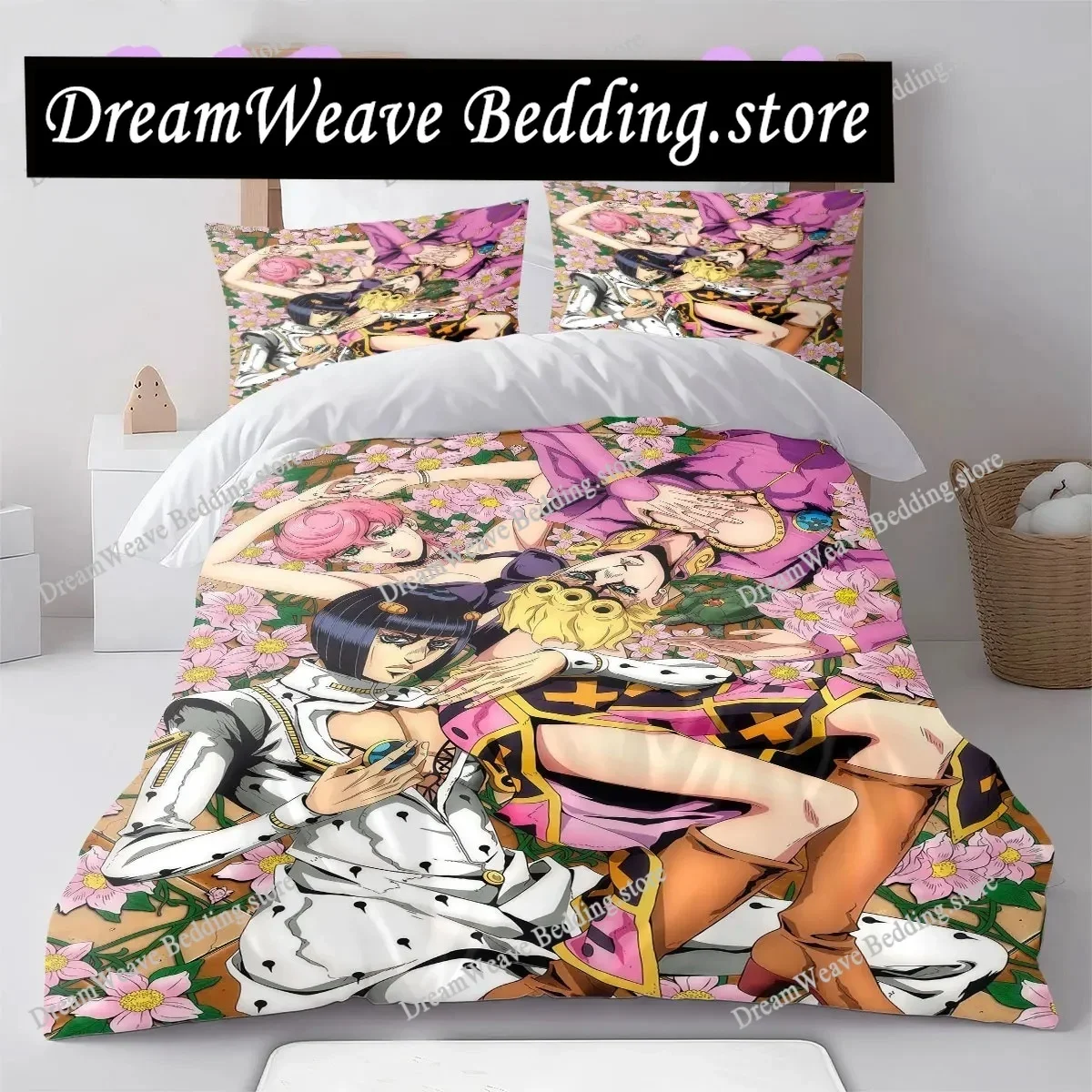 JOJO Extra Large Size Bedding Set Duvet Cover Cartoon Children Gift Print Various Sizes Decor519