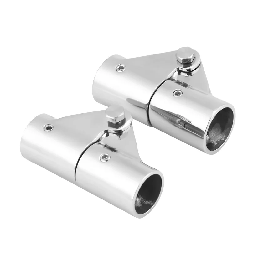 Stainless Steel Folding Swivel Connector Boat Rail Tube Pipe Fittings for Marine Yacht