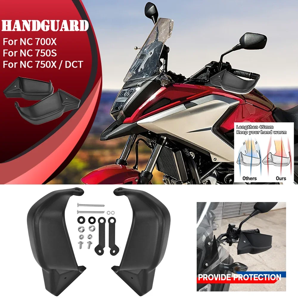 NC700X Motorcycle Handguards For Honda NC700 X 2012 2013 2014 2015 16 2017 2018 2019 2020 2021 2022 NC750X Hand Guards Protector